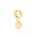 Maria Black huggie hoop dangle earring - Gold