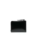 Jil Sander leather envelope pouch - Black