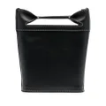 Alexander McQueen structured bucket bag - Black