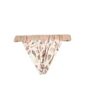 Marysia shell-print bikini bottoms - Neutrals