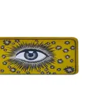Les-Ottomans eye-print iron tray - Yellow