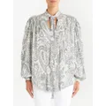 ETRO all-over paisley-print blouse - Black