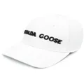 Canada Goose embossed-logo cap - White