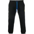 Moncler logo-patch cotton track pants - Black