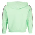 Moschino long-sleeve zip-up hoodie - Green