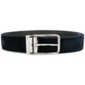 Dolce & Gabbana buckled velvet belt - Blue