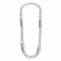 Dolce & Gabbana beaded chain necklace - Silver