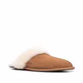 UGG shearling-trim slippers - Brown