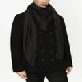 Dolce & Gabbana silk-cashmere jacquard shawl - Black