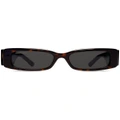 Balenciaga Eyewear Max rectangle-frame sunglasses - Brown