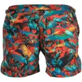 Orlebar Brown parrot print swim shorts - Blue