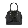 Giuseppe Zanotti crocodile-print leather tote bag - Black