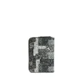 Giuseppe Zanotti paisley-print leather wallet - Black