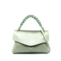 Officine Creative Nolita woven-handle shoulder bag - Green