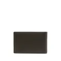 Saint Laurent YSL logo-plaque leather wallet - Green