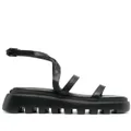 Vic Matie strappy chunky-sole sandals - Black