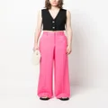 MSGM high-waist wide-leg trousers - Pink