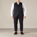 Ann Demeulemeester striped waistcoat - Black