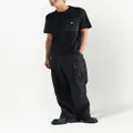 Prada Re-Nylon panelled T-shirt - Black