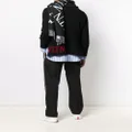 Valentino Garavani logo-jacquard cashmere-blend jumper - Black