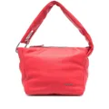 Vic Matie medium leather tote bag - Red