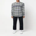 Dsquared2 checked branded shirt - Blue