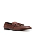 Tod's leather tassels loafers - Brown