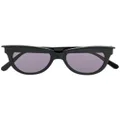Philipp Plein crystal embellished sunglasses - Black