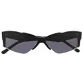 Philipp Plein oversized frame sunglasses - Black