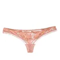 ERES Voile Tanga lace briefs - Pink