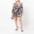 Elie Saab sequin-embellished mini dress - Multicolour