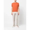 Canali pleat-detail chino trousers - Neutrals