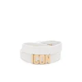 Dsquared2 Icon wraparound leather bracelet - White