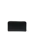 Paul Smith artist stripe-print leather wallet - Black