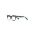 Garrett Leight Troubadour wayfarer-frame glasses - Grey