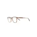 Garrett Leight Brooks square-frame glasses - Brown