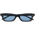 Retrosuperfuture Martini Tuxedo square-frame sunglasses - Black