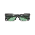 Retrosuperfuture rectangle-frame tinted sunglasses - Grey