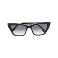 Victoria Beckham Eyewear cat-eye frame tinted sunglasses - Black