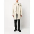 Stone Island Compass-patch long-sleeved coat - Neutrals