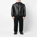 Moncler Lauzet logo-print padded jacket - Black