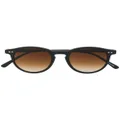 Epos round frame sunglasses - Black