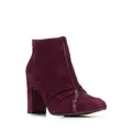 Chie Mihara Erina y-strap ankle boots - Red