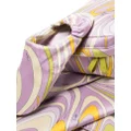 PUCCI abstract-print wash bag sleep set - Purple