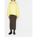 Nanushka oversize padded windbreaker jacket - Yellow