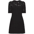 Proenza Schouler floral lace dress - Black