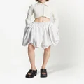Proenza Schouler drawstring-waist full skirt - White