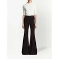 Proenza Schouler suiting flared trousers - Black