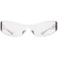 Balenciaga Eyewear Mono Cat 2.0 sunglasses - White