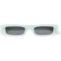 Off-White Arthur rectangle-frame sunglasses - Blue